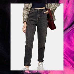 2/45💕 Black Top Shop Mom Jeans